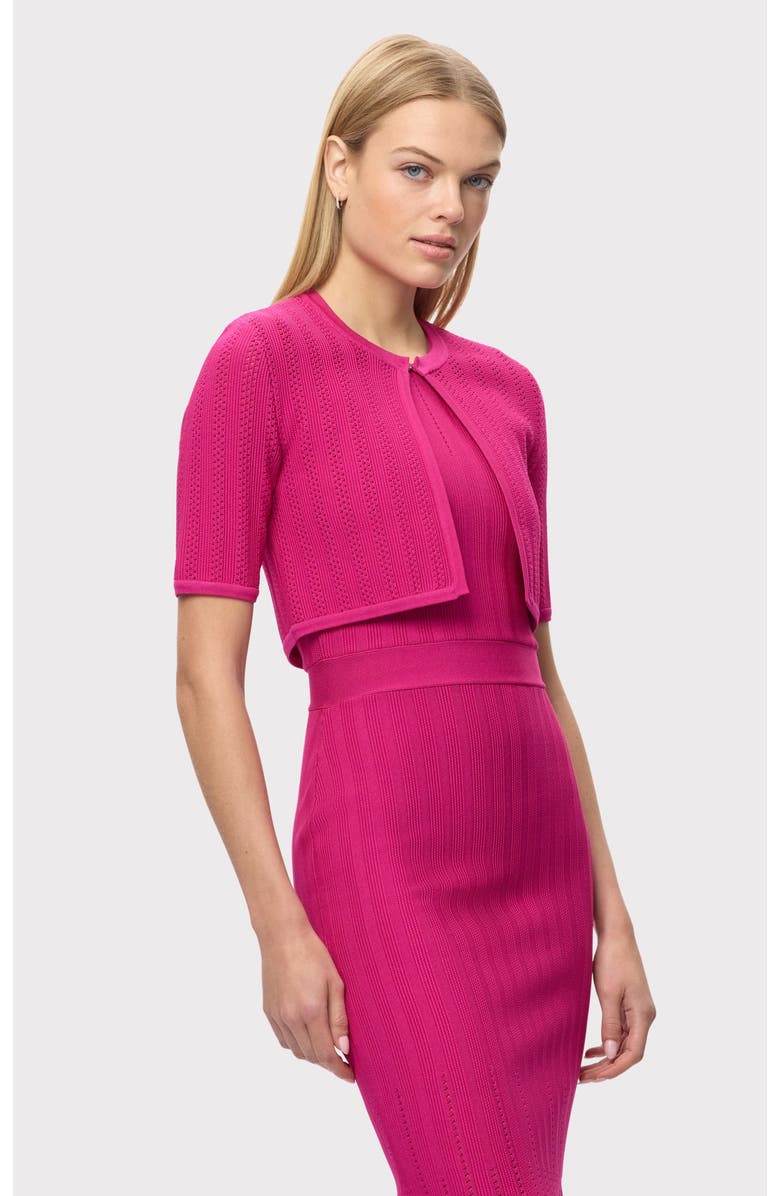 Herve Leger The Annie Bolero, Alternate, color, Magenta