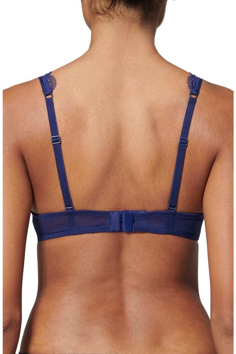 Singuliere Underwire Padded Push-Up Bra, Alternate, color, MIDNIGHT