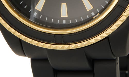 Philipp Plein The Scratch Plastic Strap Watch, 38mm In Black