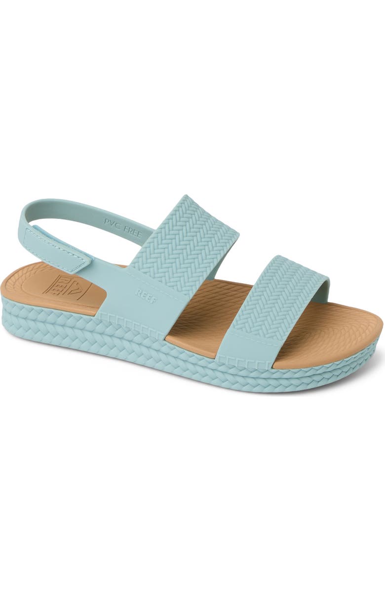 Reef Water Vista Waterproof Slingback Sandal, Main, color, Blue Haze/ Tan