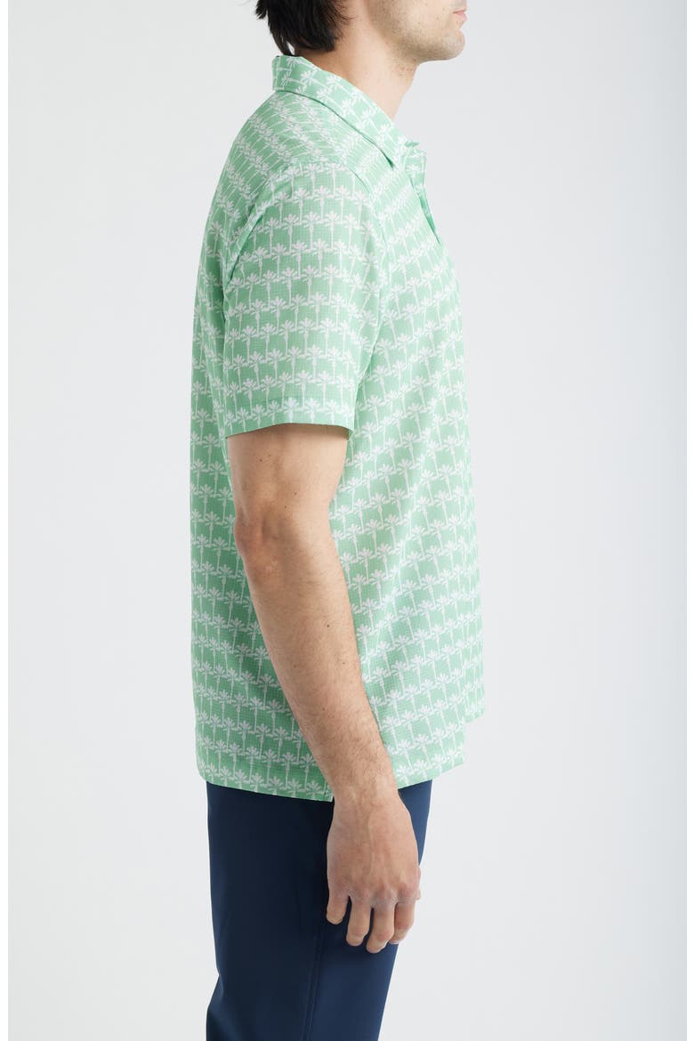 Bahama Coast Palm Reader IslandZone® Polo, Alternate, color, MINT MOJITO