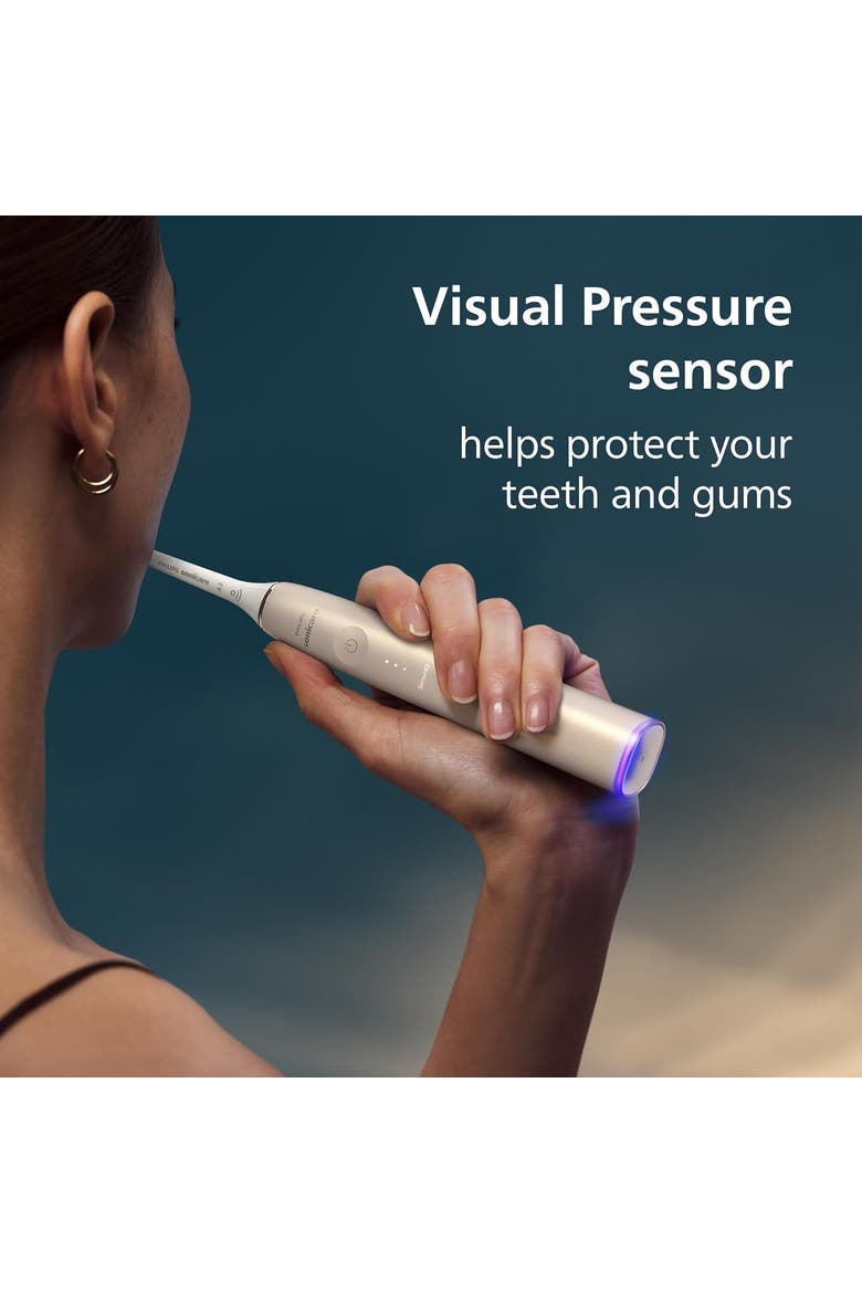 DiamondClean 9900 Prestige Toothbrush SenseIQ App, Alternate, color, Rose Gold