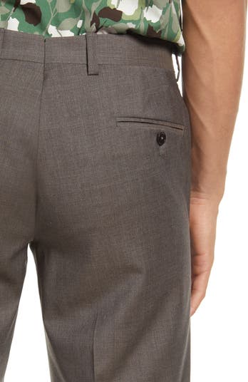 Jerome Flat Front Wool Dress Pants