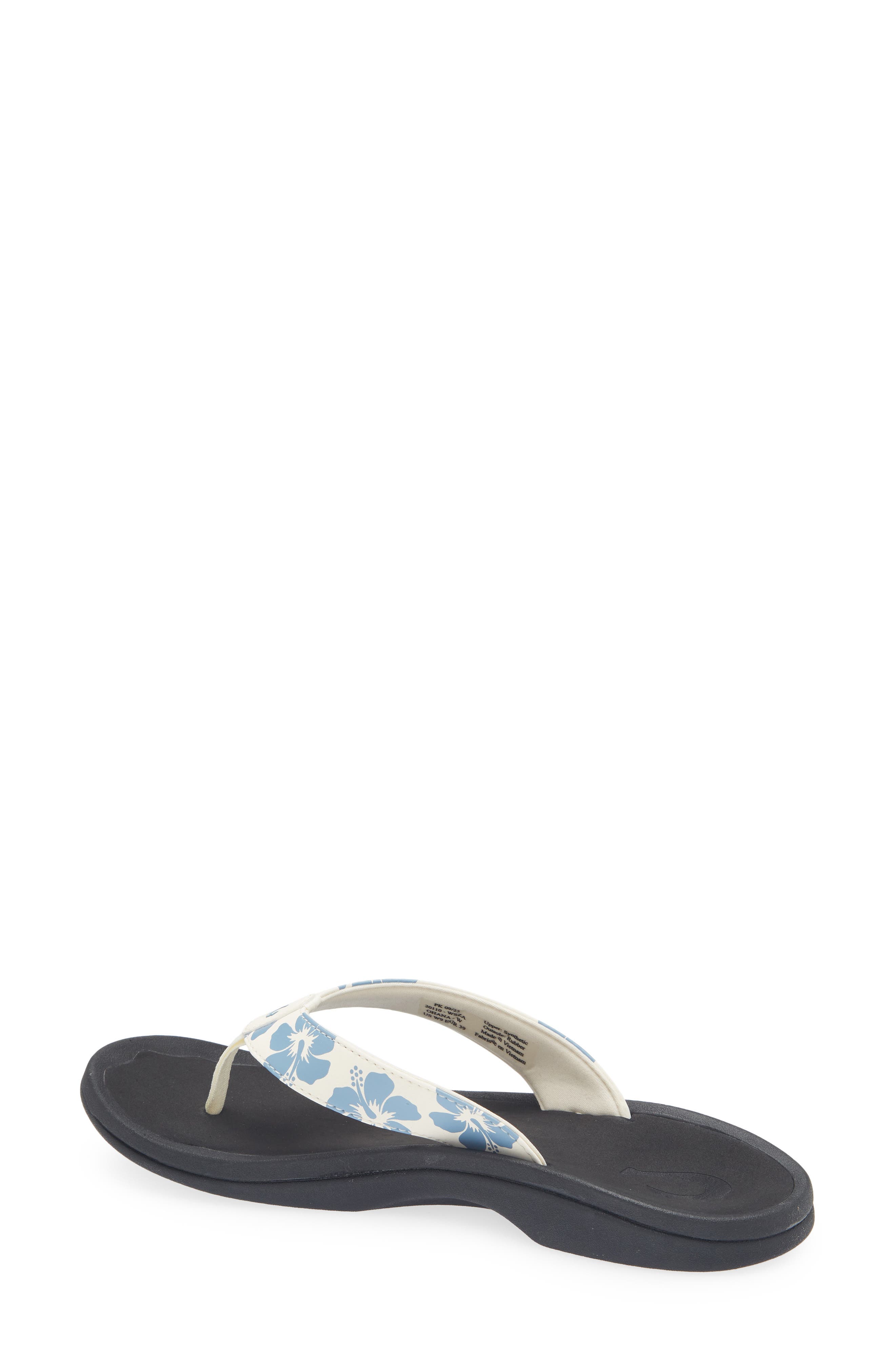 OluKai Ohana Flip Flop, Alternate, color, White Sand / Pua