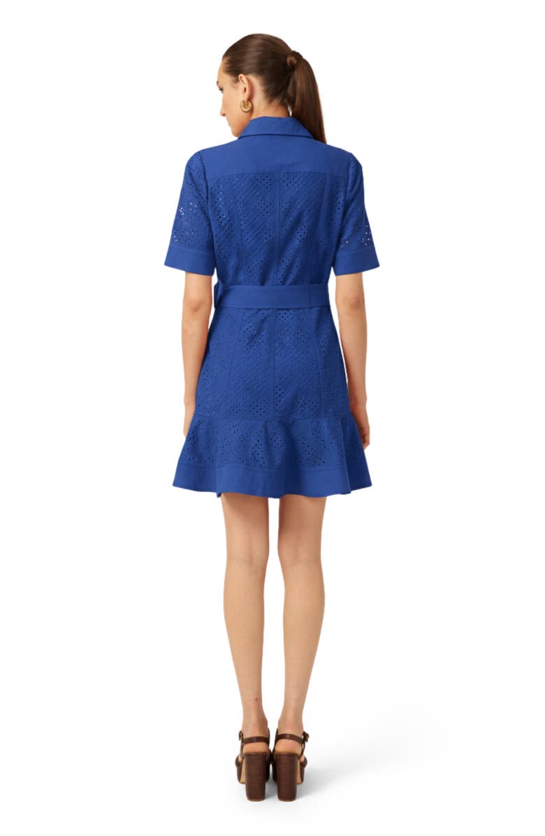 Gilner Farrar Payden Dress, Alternate, color, Blue Eyelet