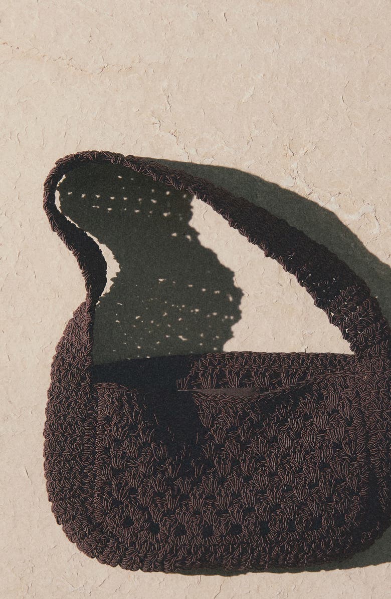 MANGO Woven Shoulder Bag, Alternate, color,