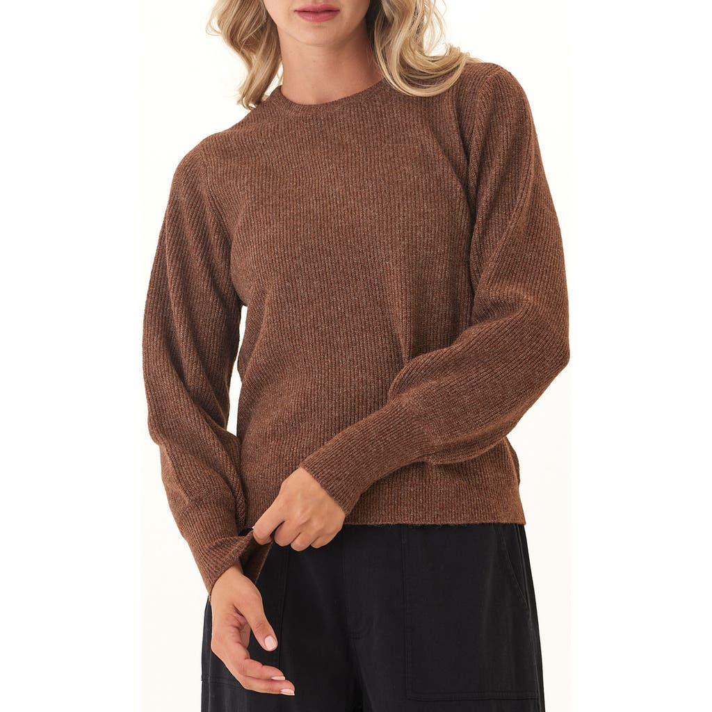 Threads 4 Thought Avalee Rib Sweater In Brown