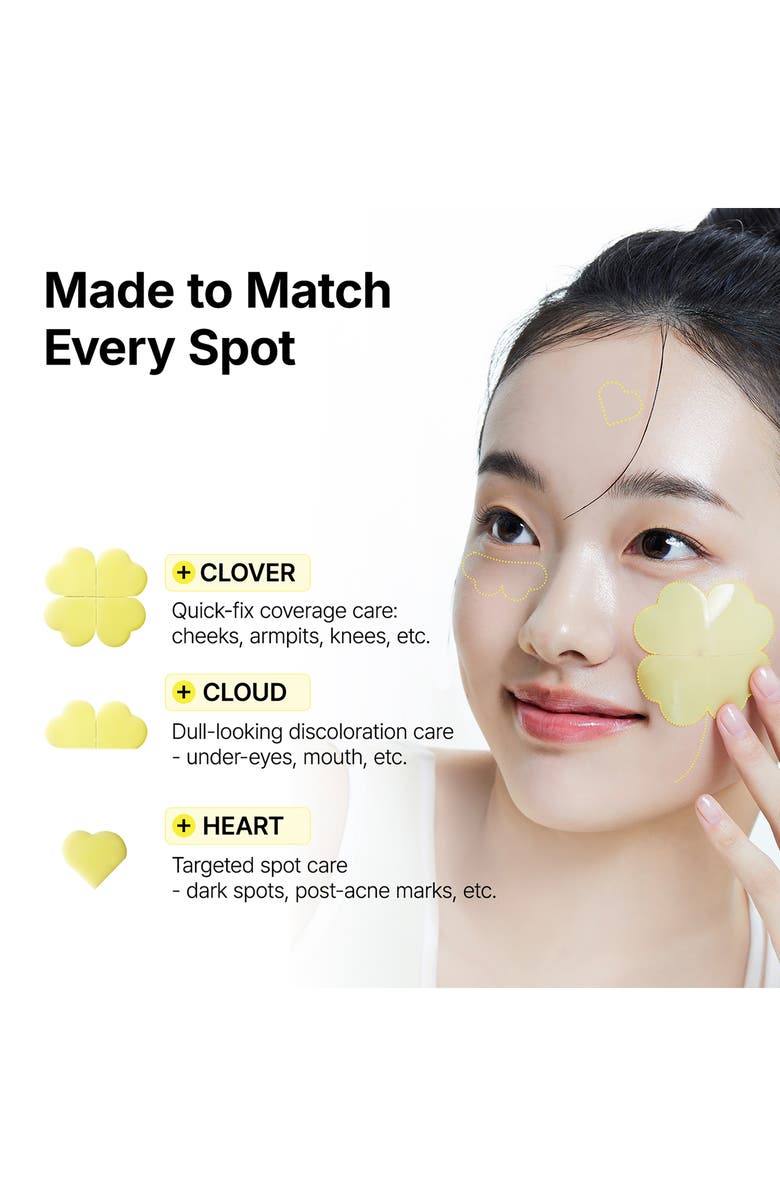 ma:nyo Glutathione 7 Dark Spot Serum Patch, Alternate, color, Light/ Pastel Yellow