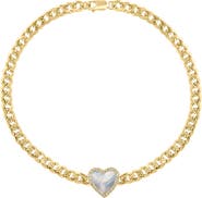 EFFY 14K Yellow Gold Diamond,Mother of Pearl Bracelet