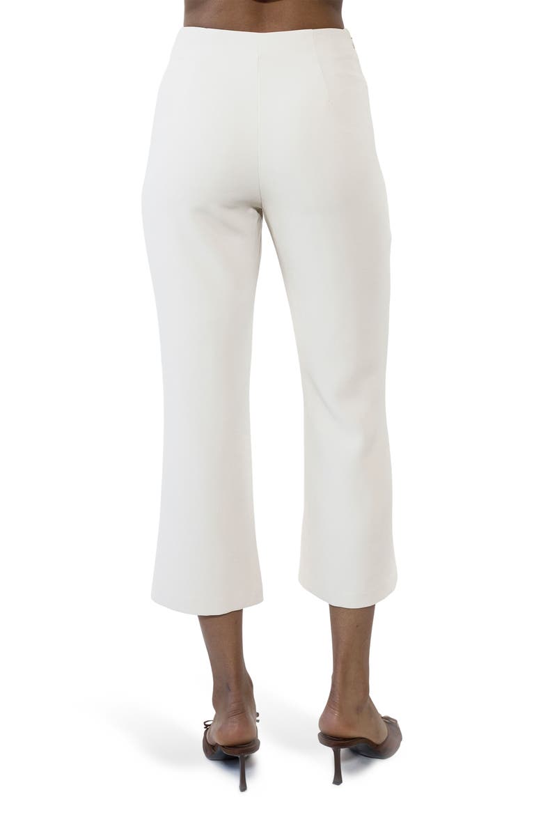 Quinn Flared Cropped Pants, Alternate, color, IVORY