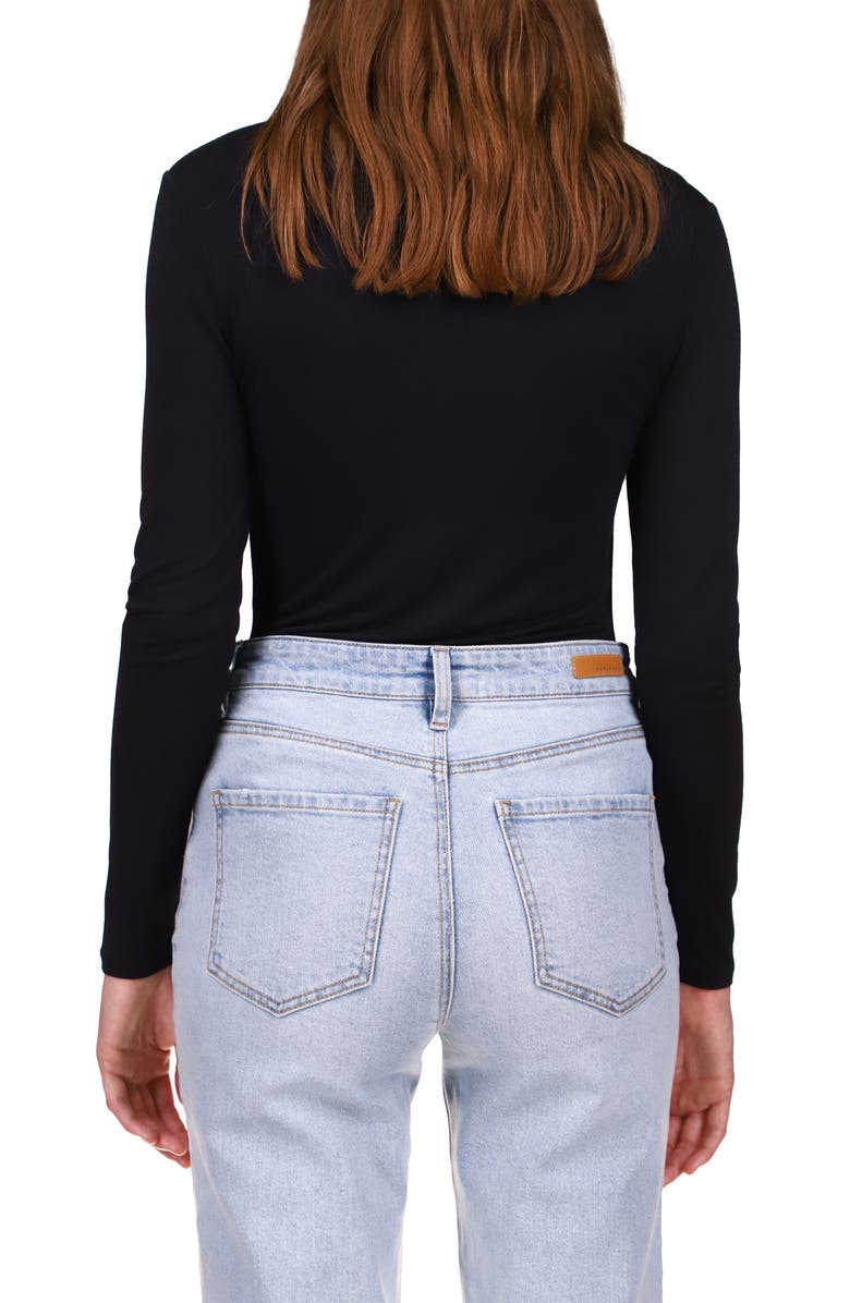 Sanctuary Dreamgirl Button-Up Top, Alternate, color, Black