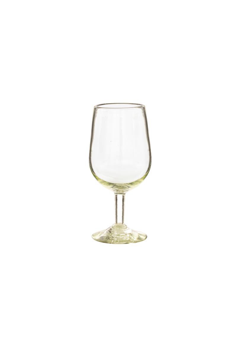 Acapulco Set/6 wine glasses, Main, color, Green