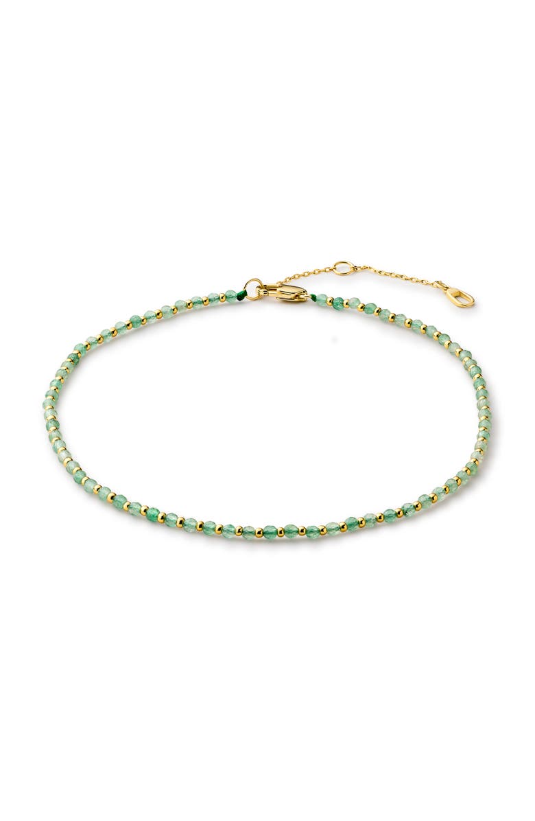 Ana Luisa Gold Anklet - Crew Anklet, Main, color, 