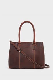 Osprey London The Madden Leather Shoulder WorkBag