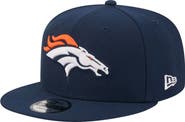 New Era Men's New Era Navy Denver Broncos 9FIFTY Snapback Hat