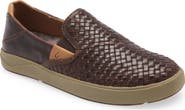 OluKai Lae'ahi Lauhala Woven Leather Shoe
