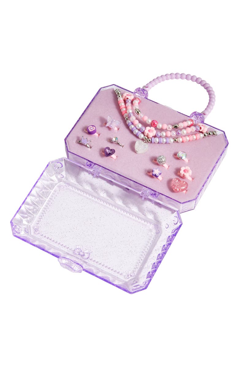 Capelli New York Kids' Assorted 13-Pack Jewelry & Case Set, Alternate, color, Purple Multi