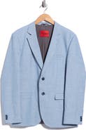 HUGO Arti Cotton & Linen Suit Jacket