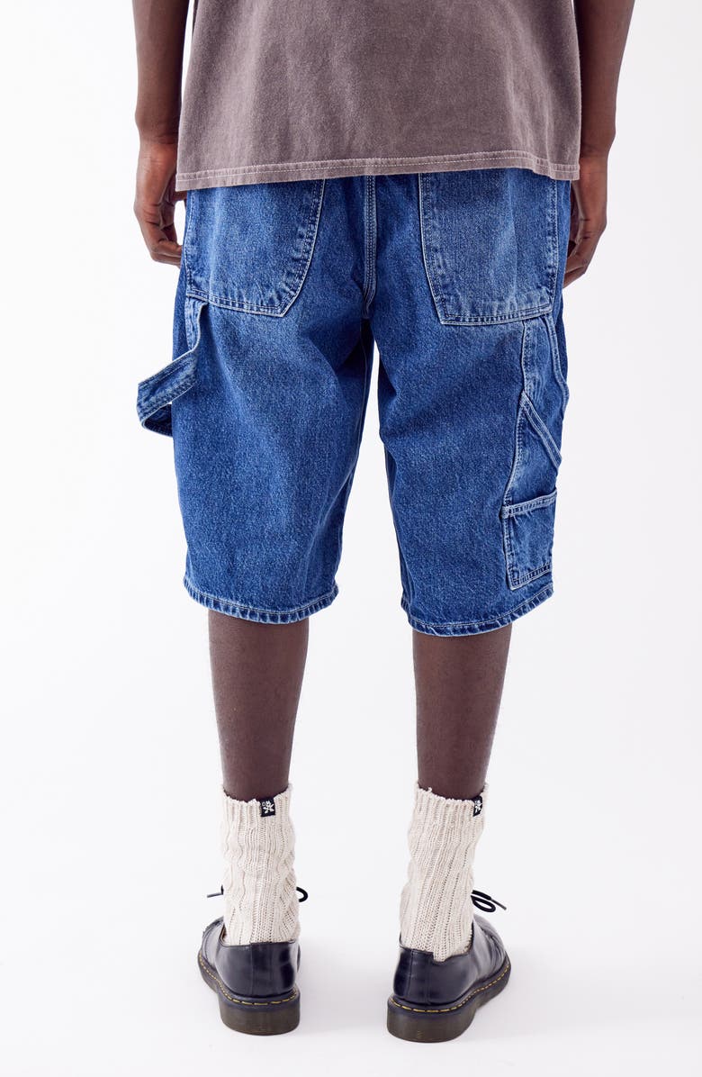 BDG Urban Outfitters Carpenter Long Denim Shorts, Alternate, color, 