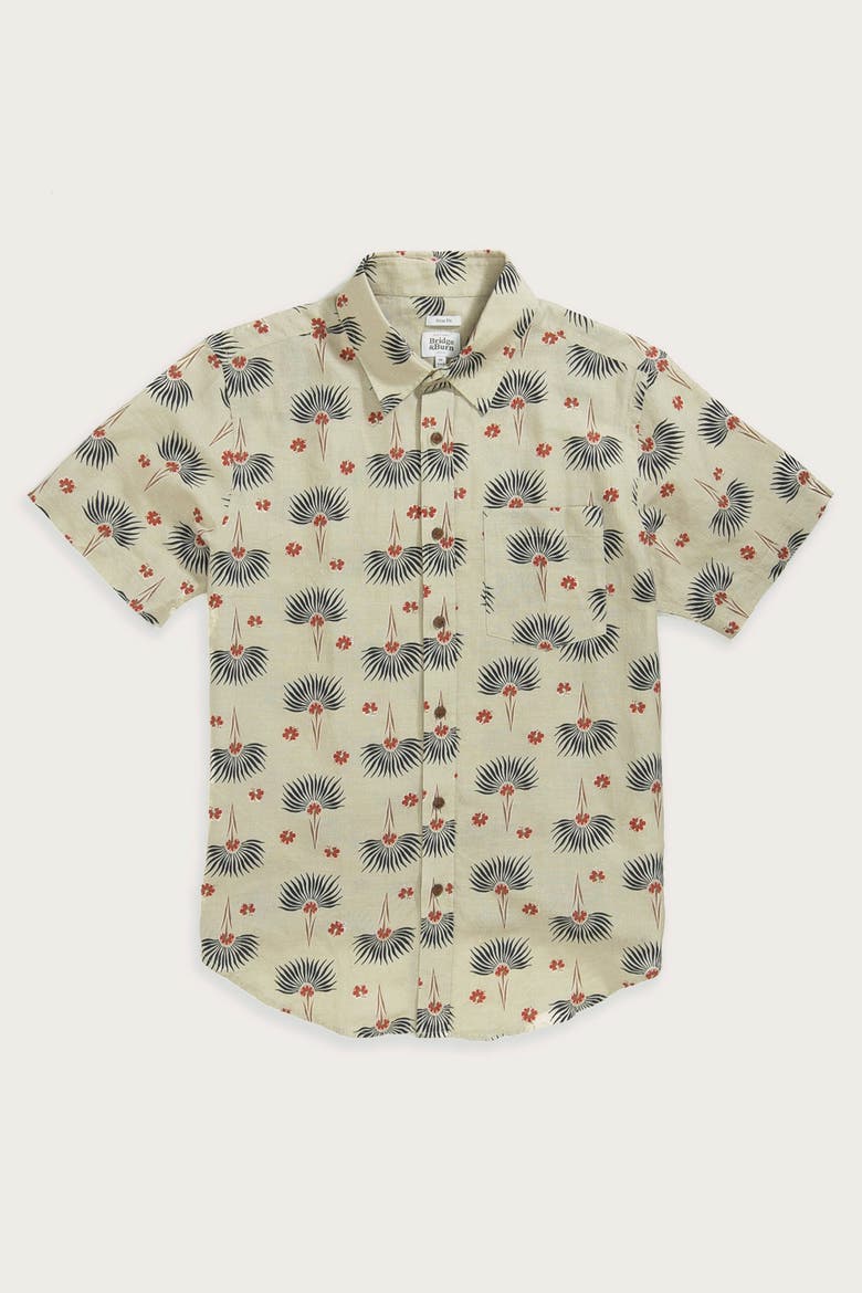 Harbor Slim Shirt, Main, color, Aloha Floral