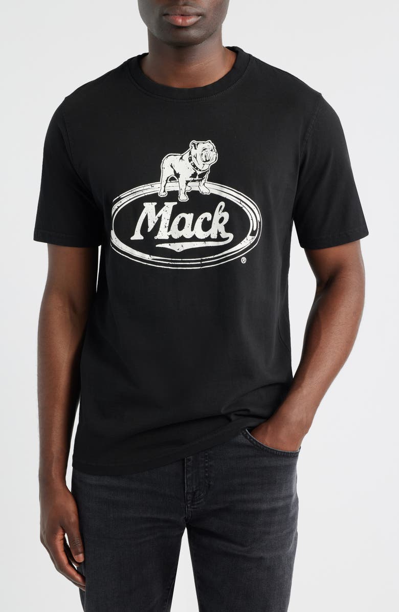 James Campbell Graphic T-Shirt, Main, color, Black