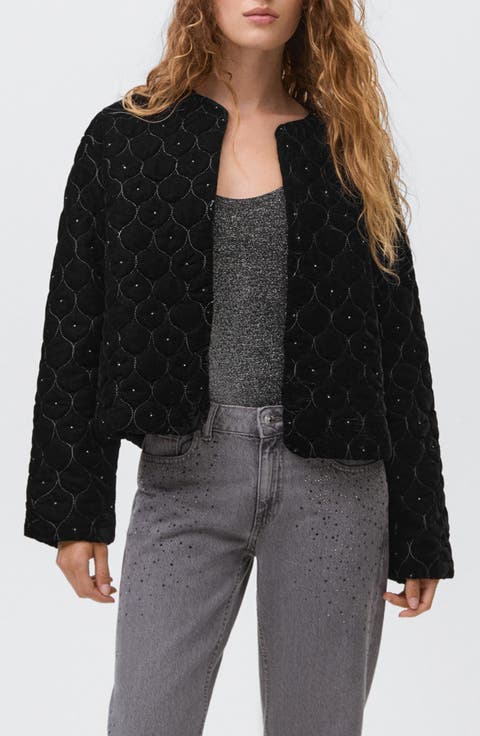 Beaded Velvet Jacket