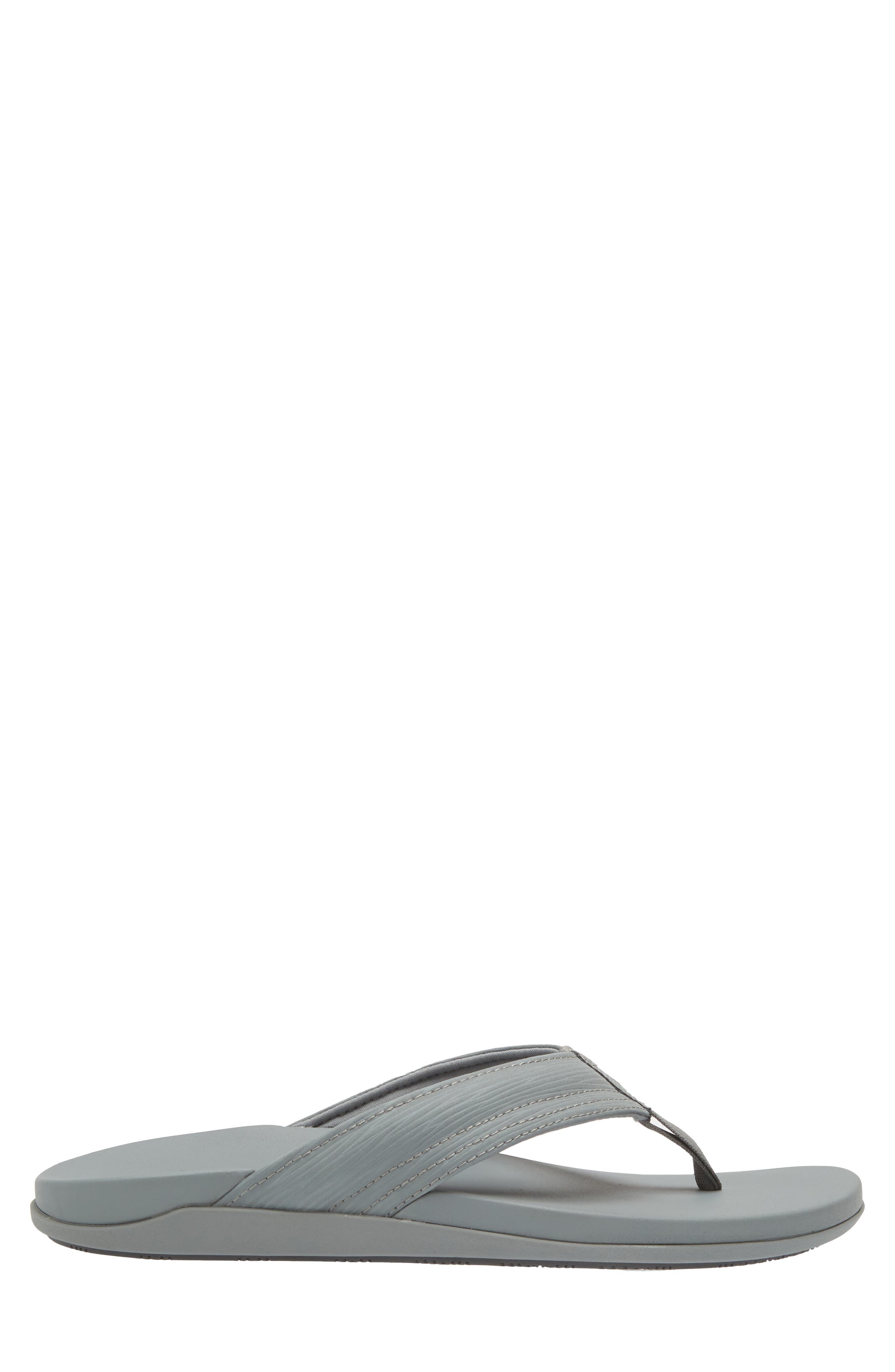 OluKai Maha Flip Flop, Alternate, color, Cooler Grey