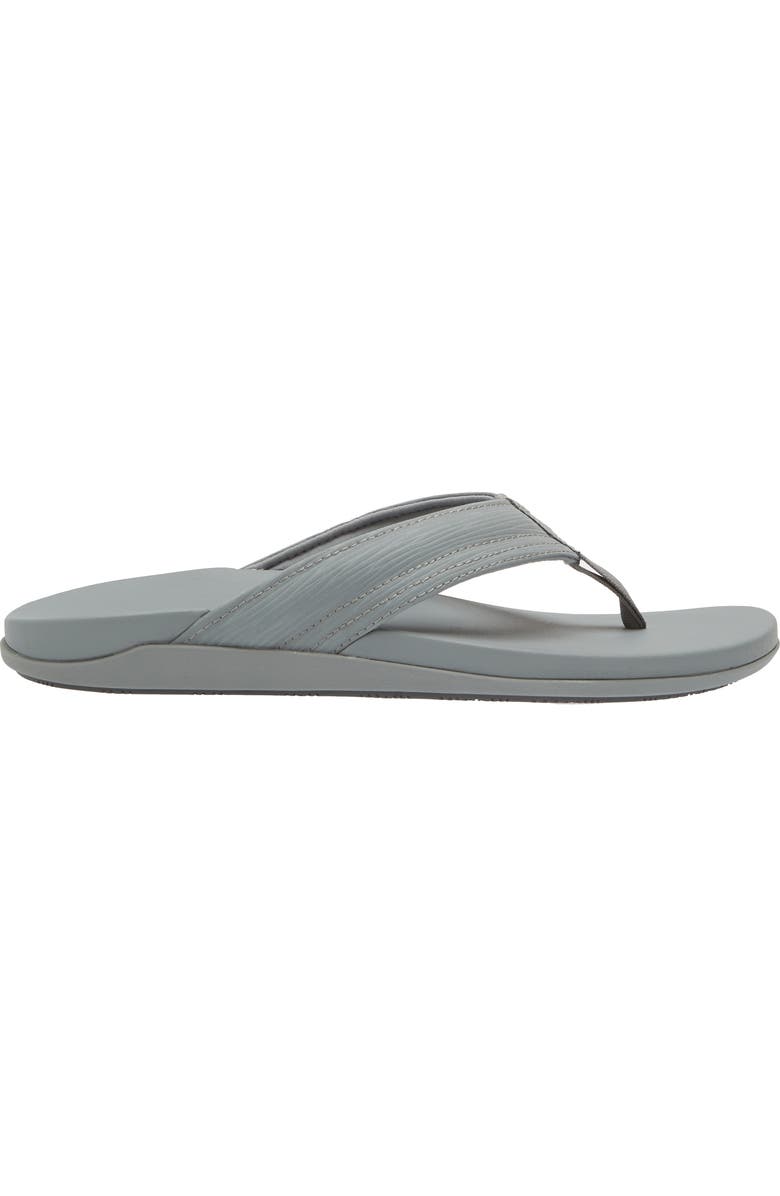 OluKai Maha Flip Flop, Alternate, color, Cooler Grey