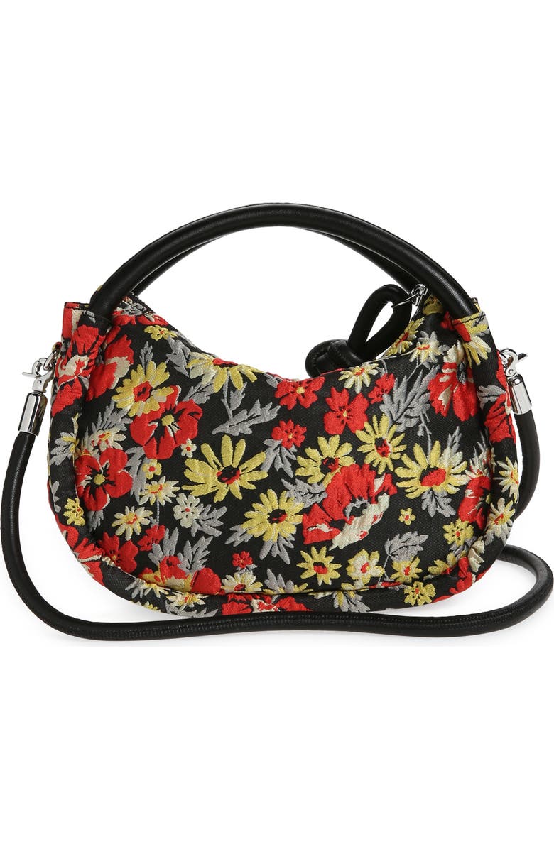 Ganni Mini Floral Knot Bag, Alternate, color,