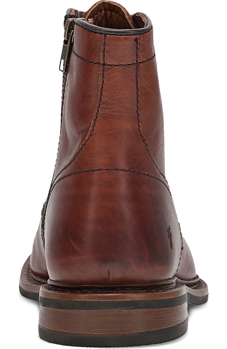 Frye Paul Lace-Up Boot, Alternate, color, Brown
