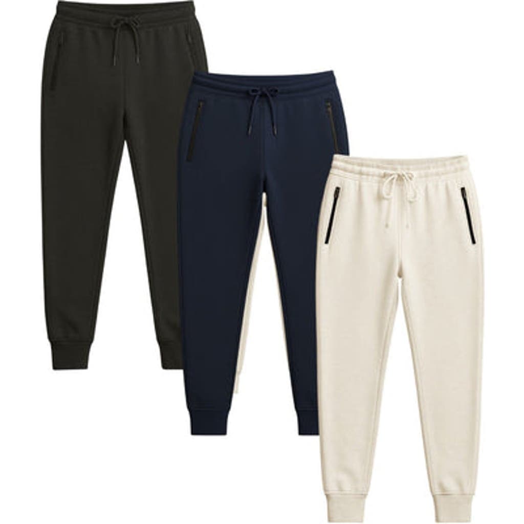Benben Womens 3 Pack Ultra Soft Fleece Joggers