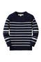  Navy With White Stripes