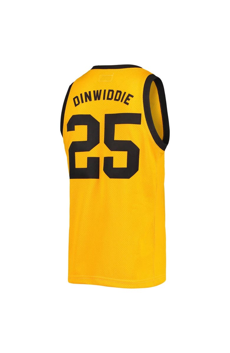 Retro Brand Men's Original Retro Brand Spencer Dinwiddie Gold Colorado Buffaloes Commemorative Classic Basketball Jersey, Alternate, color, 
