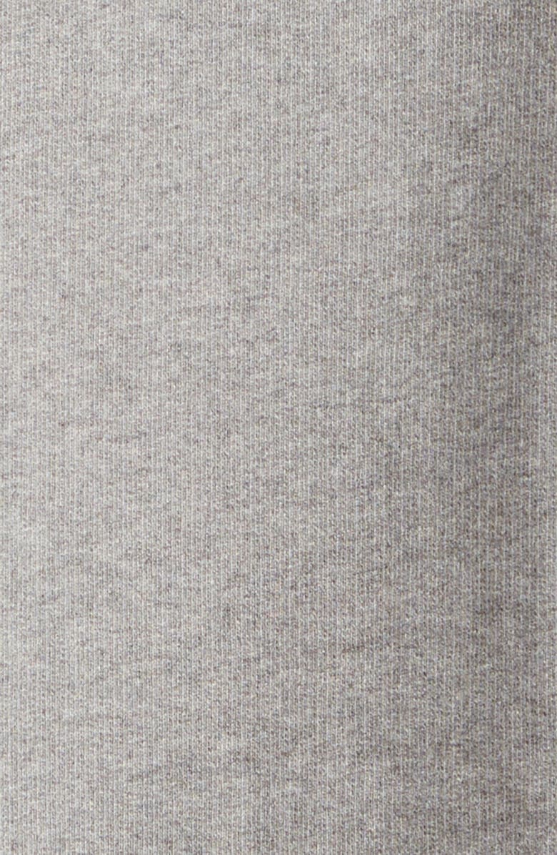 AMI PARIS Ami de Coeur Logo Embroidered Hoodie, Alternate, color, Heather Grey