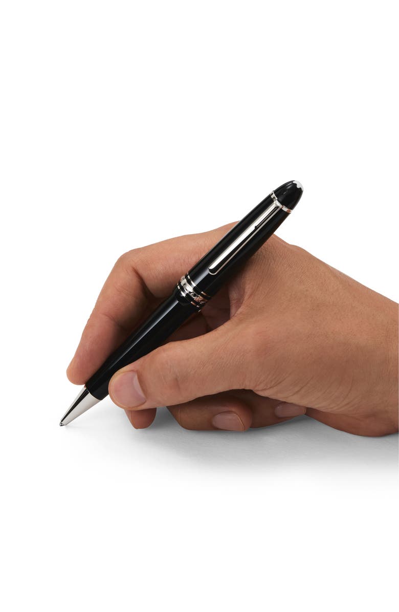 Montblanc Meisterstück LeGrand Platinum Line Ballpoint Pen, Alternate, color, Black