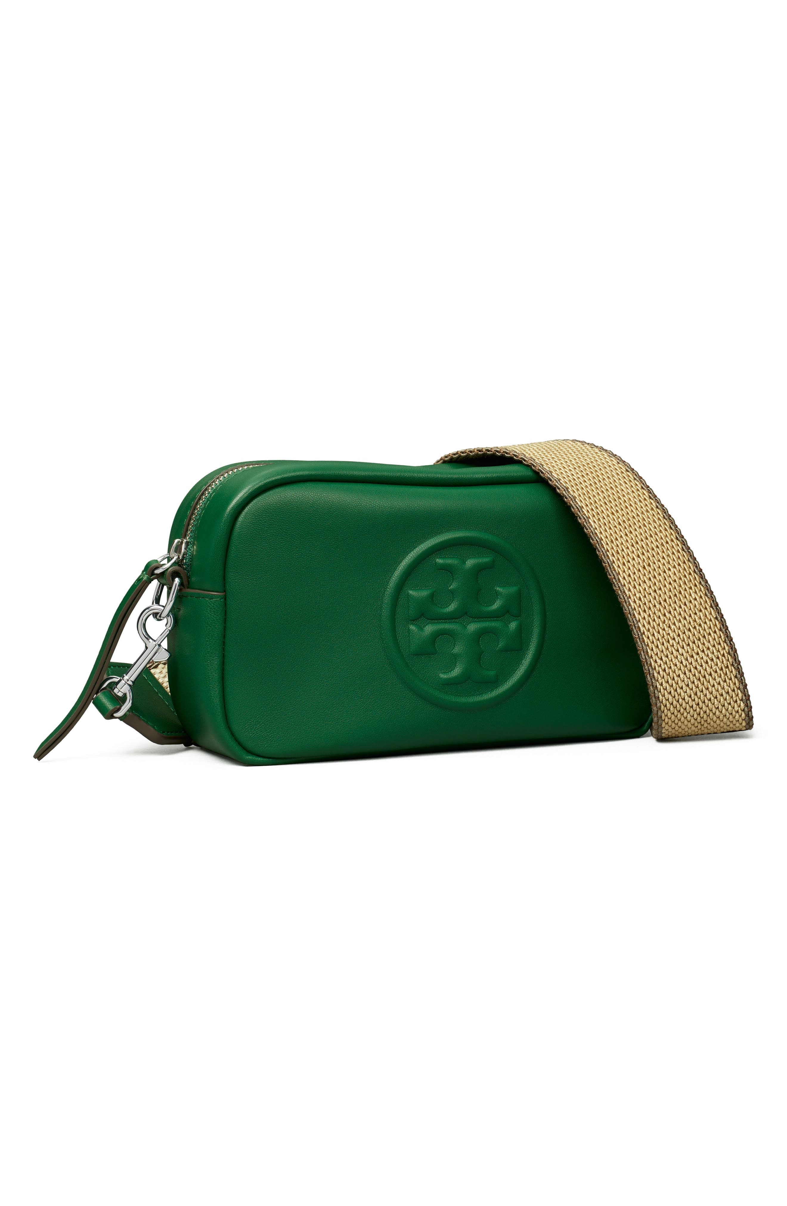 Mini Miller Soft Leather Crossbody Bag, Alternate, color, DARK KALE