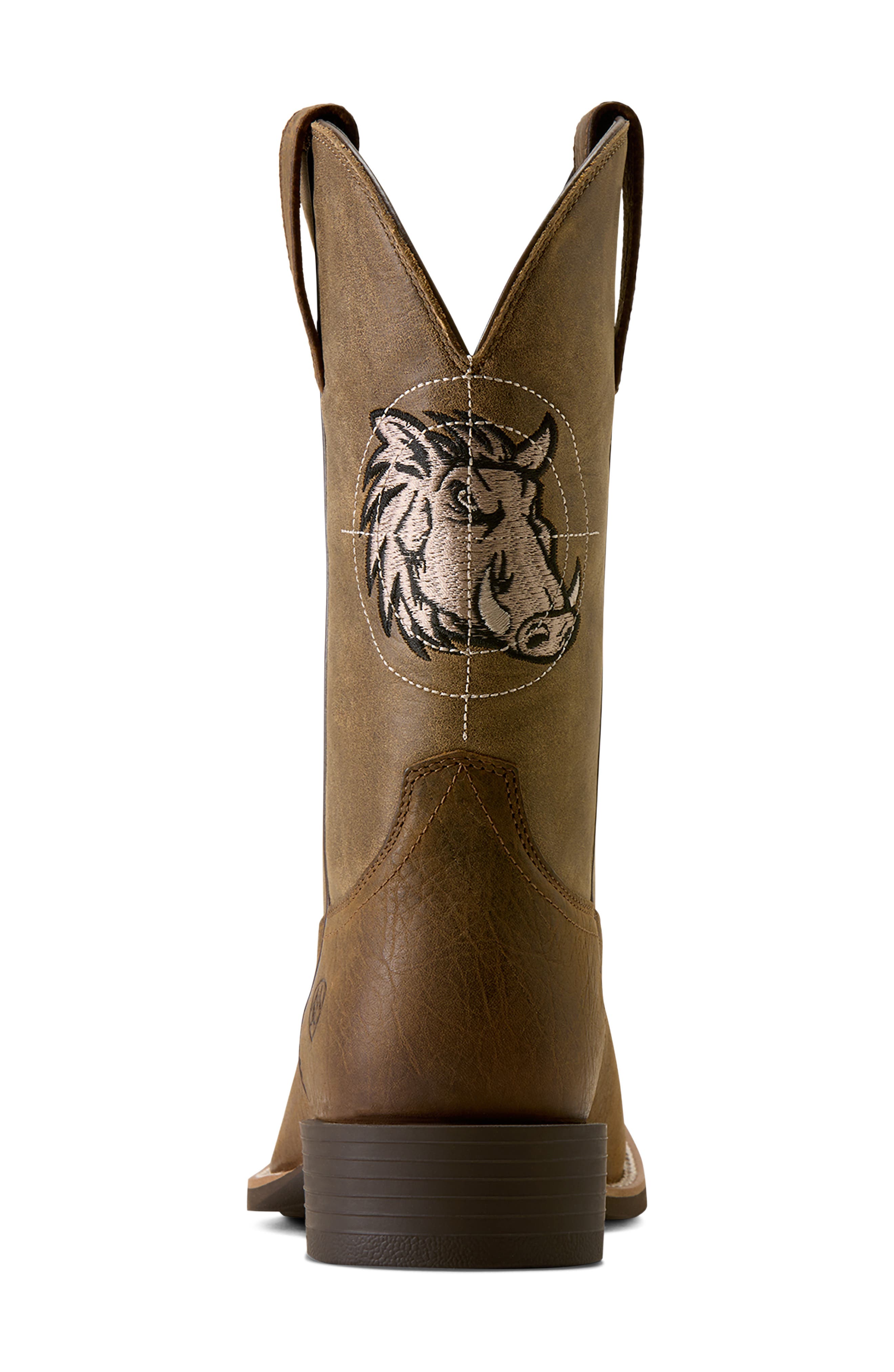 Sport Crosshog Leather Western Boot, Alternate, color, WILD TAUPE