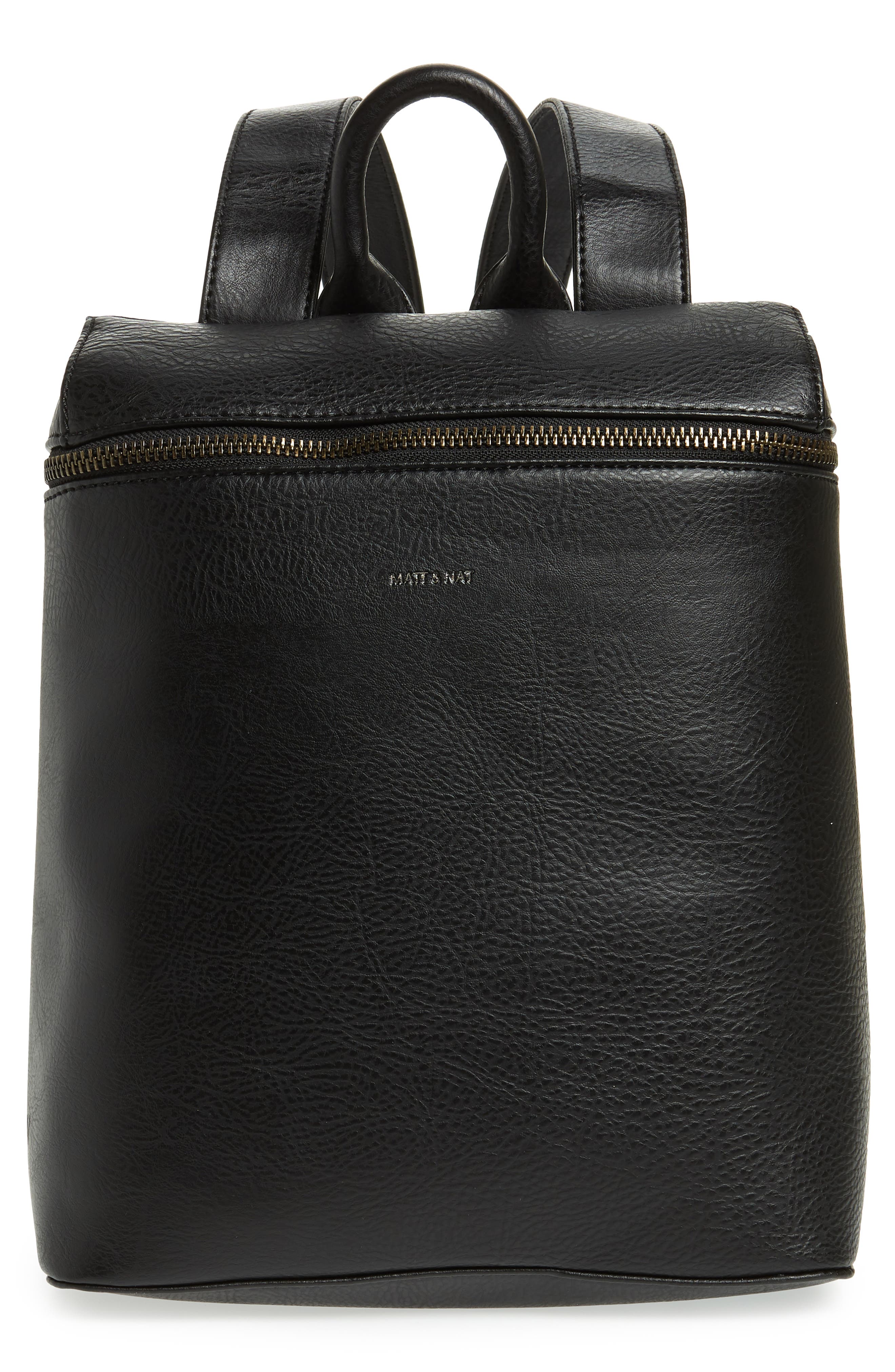 Matt & Nat Rahi Faux Leather Backpack, Main, color, 