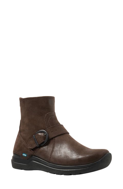 Okay Leather Bootie