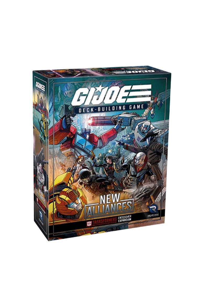 G.I. Joe Deckbuilding Game New Alliances Transformers Crossover Expansion, Main, color, Multicolored