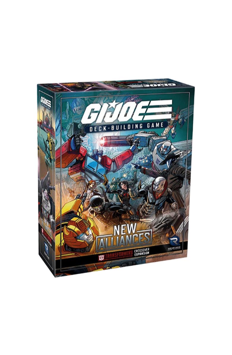 Renegade Game Studios G.I. Joe Deckbuilding Game New Alliances Transformers Crossover Expansion, Main, color, Multicolored