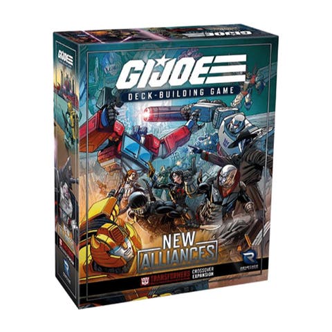 G.I. Joe Deckbuilding Game New Alliances Transformers Crossover Expansion
