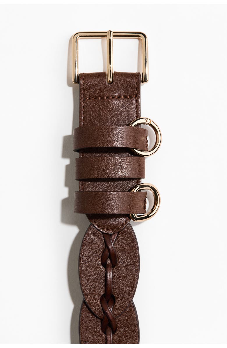H&M Belt, Alternate, color, Dark Brown
