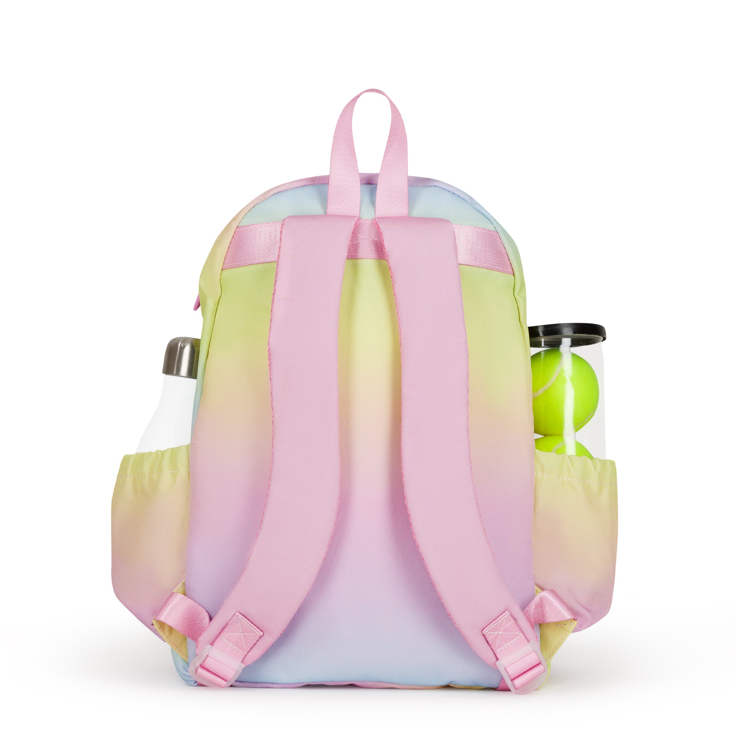 Little Love Tennis backpack, Alternate, color, Rainbow Sherbert