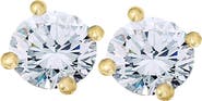 Bliss Diamond VVS 2 Ct 14k Gold Moissanite Screw Back Studs 6mm