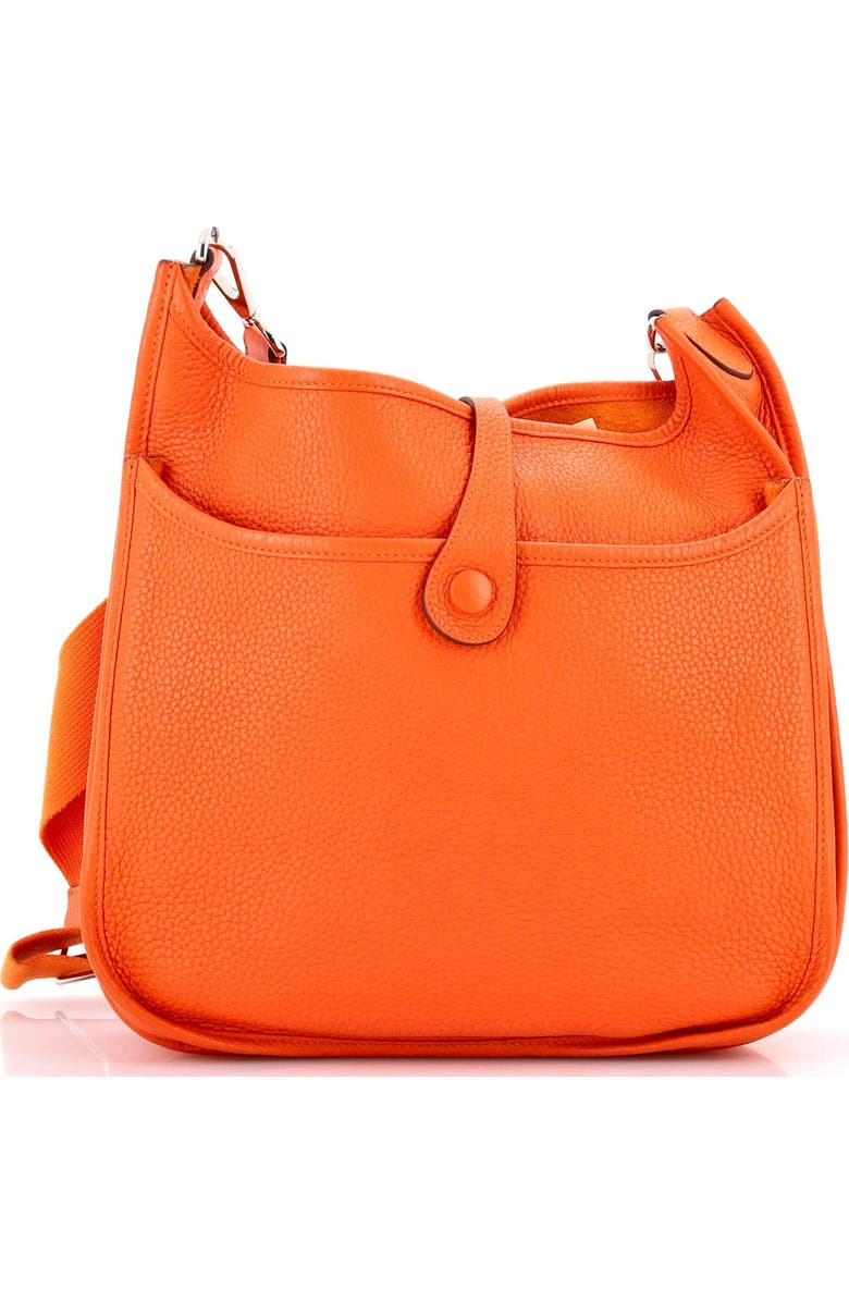 Pre-Owned Hermes Evelyne Bag Gen III Clemence PM, Alternate, color, Feu