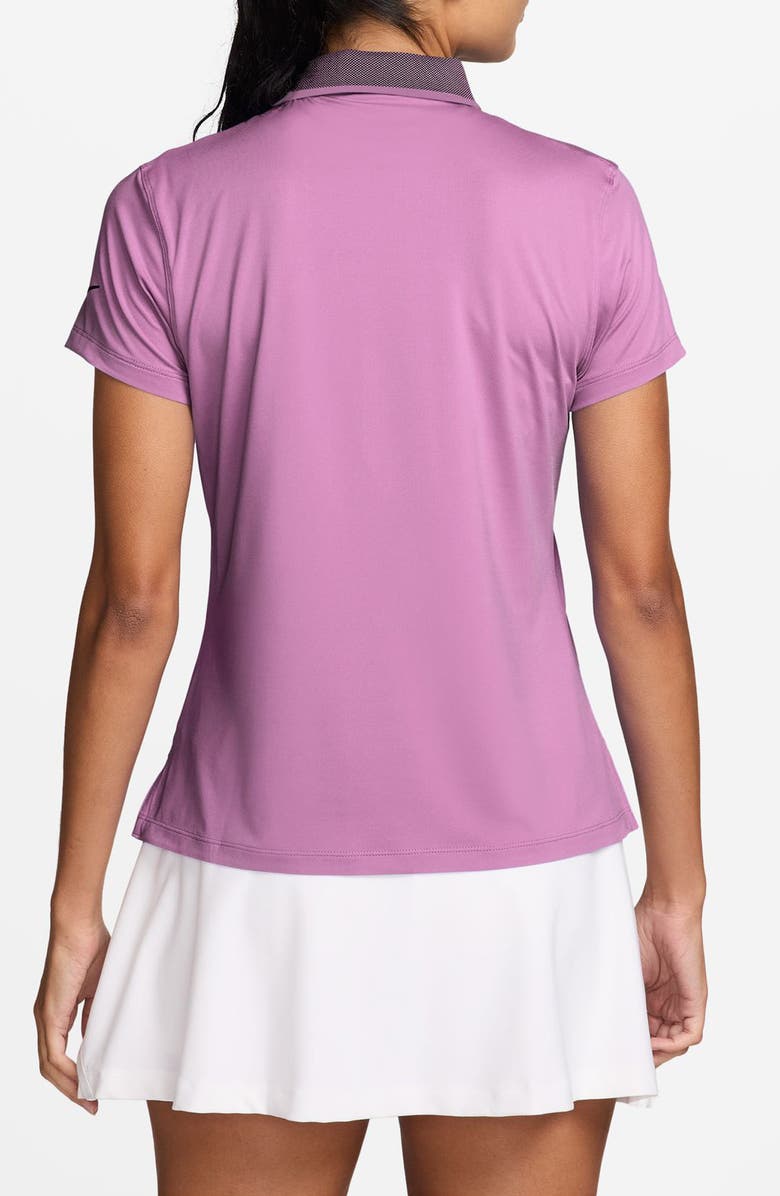 Nike Golf Club Dri-FIT Golf Polo, Alternate, color, Light Magenta/White