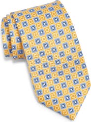 Nordstrom Geometric Print Silk Tie