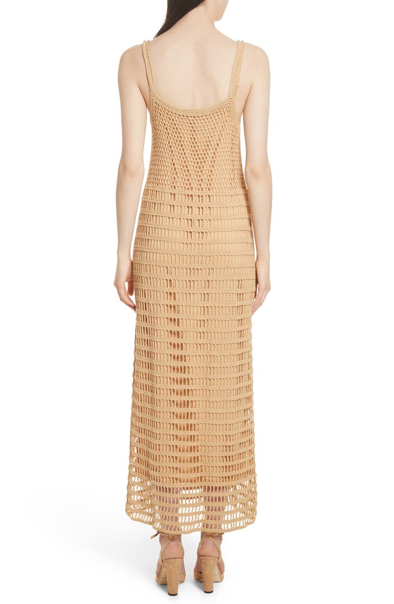 Elizabeth and James Crochet Maxi Dress, Alternate, color, 