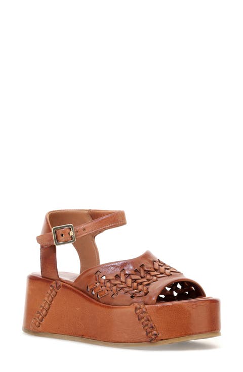 Maddox Ankle Strap Platform Sandal (Women)